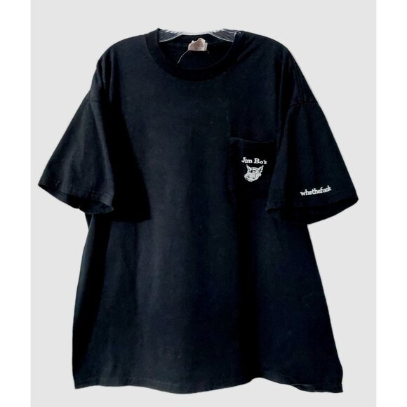 Jim Bos Tee Shirt Mens 2XL Black Hocking Hills Ohio Jimbo’s Short Sleeve - Picture 2 of 10